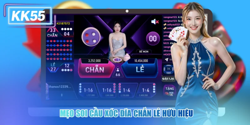 Mẹo soi cầu xóc đĩa chẵn lẻ kk55 hữu hiệu